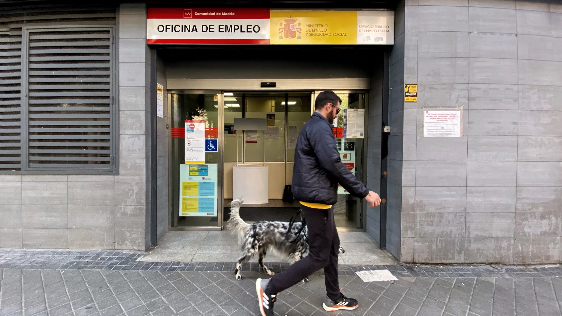 Oficina de empleo en Madrid