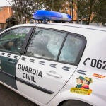 Vehículo de la Guardia Civil