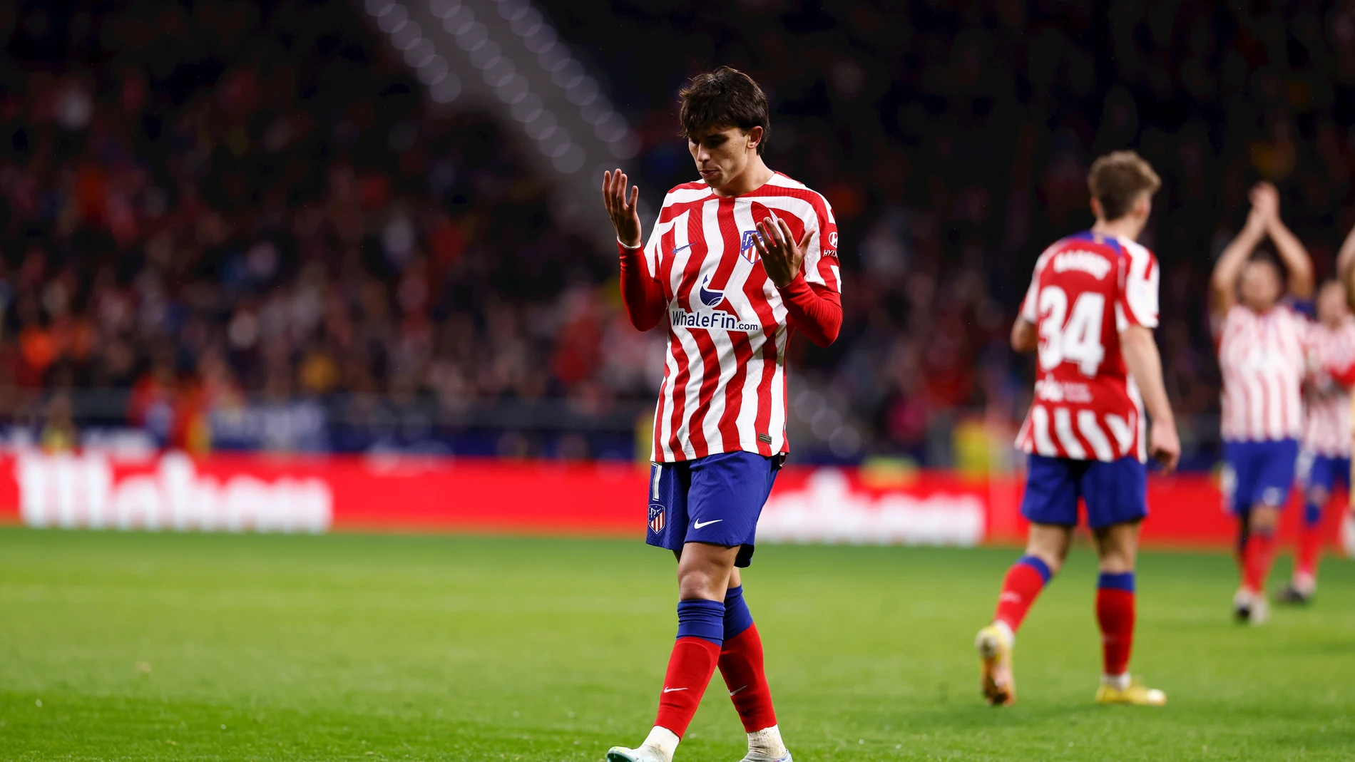 Joao Félix, en el partido contra el Barcelona del pasado domingo