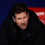 Diego Simeone con el Atlético de Madrid