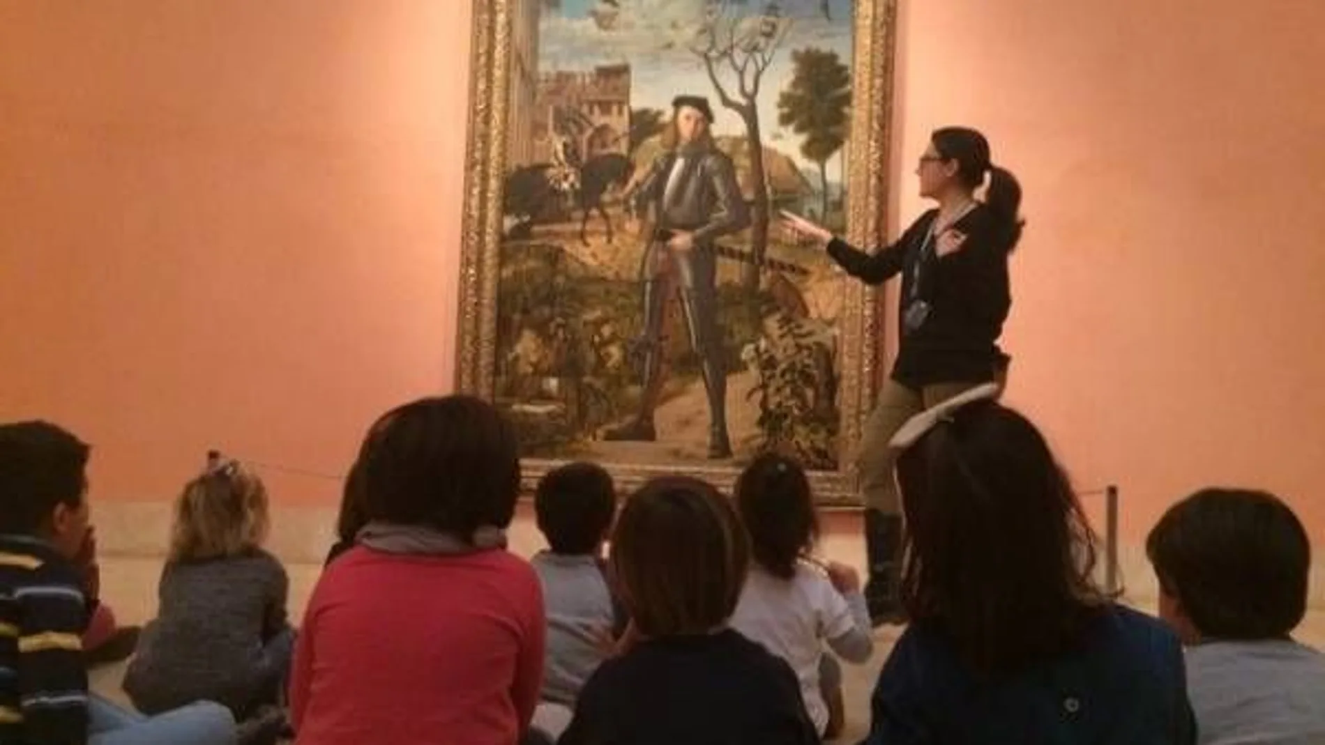 Niños en el Museo Thyssen de Madrid