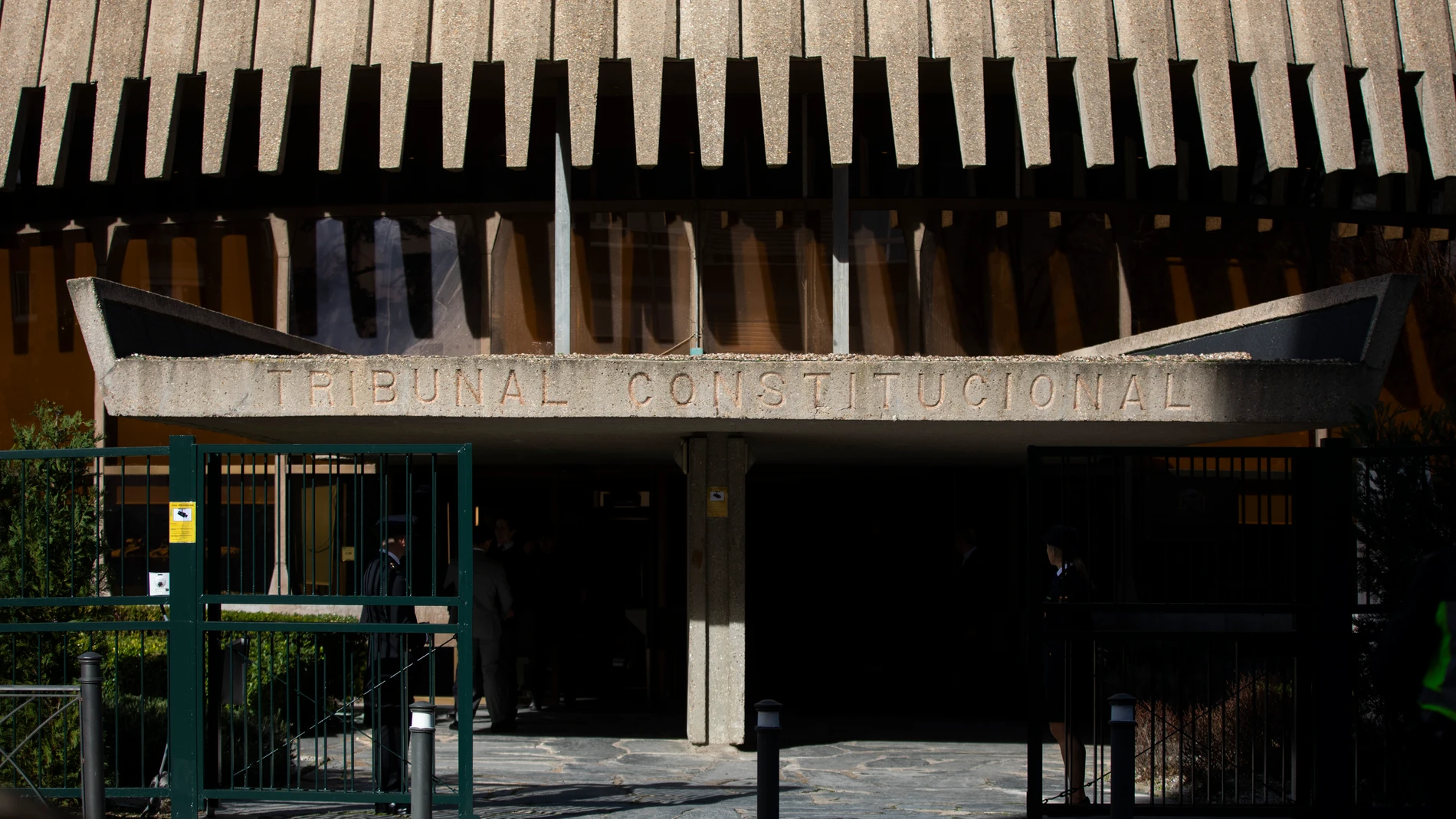 Entrada del Tribunal Constitucional