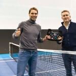 Rafael Nadal y Alejandro Agag