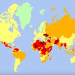 Mapa de peligrosidad en 2023 realizado por "International 2023"