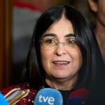 La ministra de Sanidad, Carolina Darias