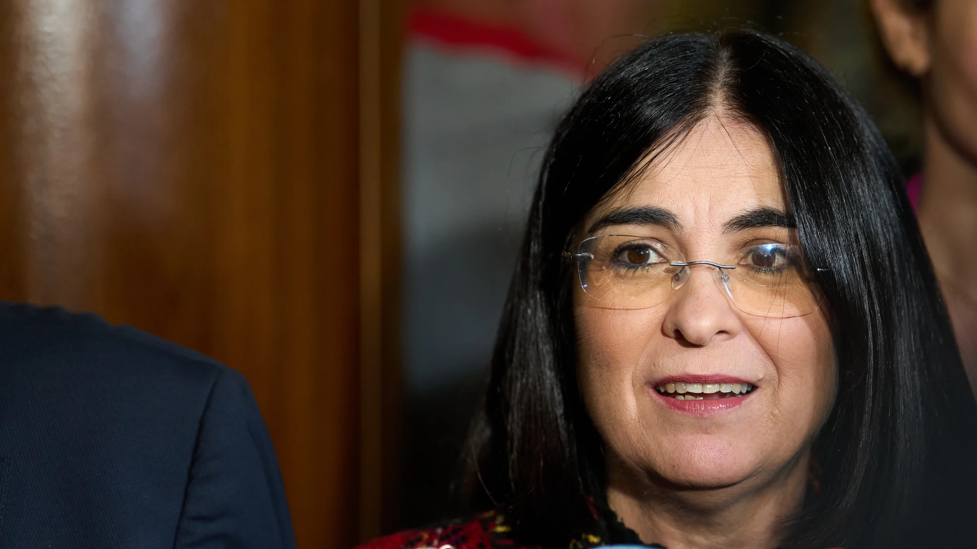 La ministra de Sanidad, Carolina Darias