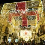 Iluminación navideña de la Calle Santiago de Valladolid
