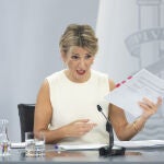 La vicepresidenta segunda y ministra de Trabajo y Economía Social, Yolanda Díaz