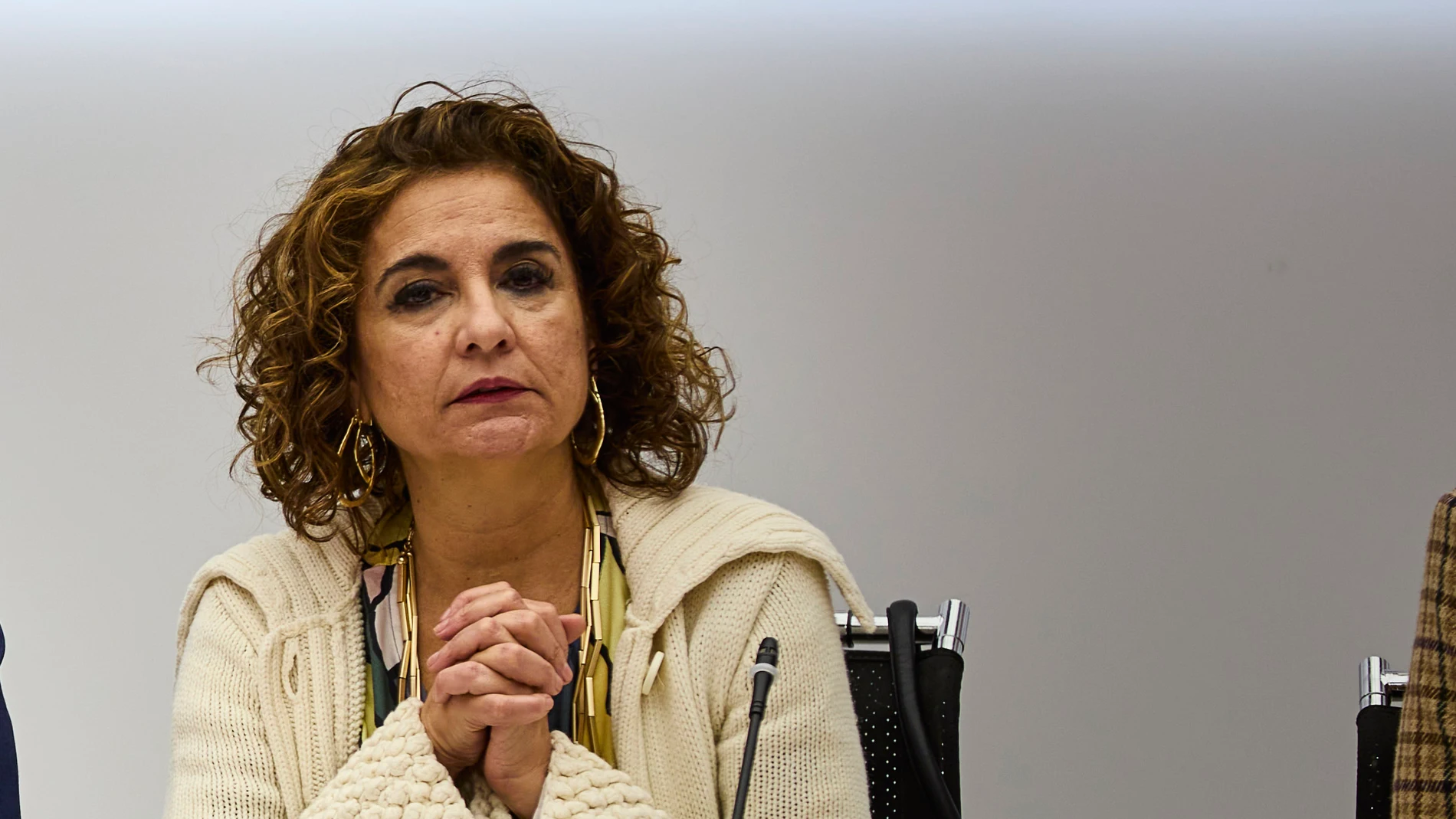 María Jesús Montero durante la reunión de la Comisión Ejecutiva Federal del PSOE