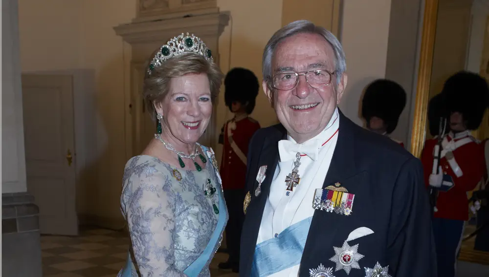 Constantino y Ana María de Grecia