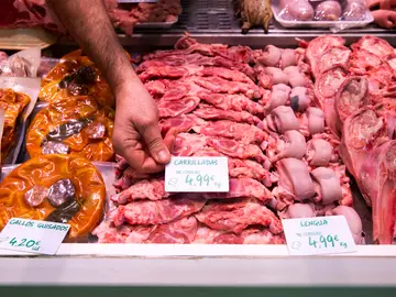 Productos de una carnicería Productos de una carnicería