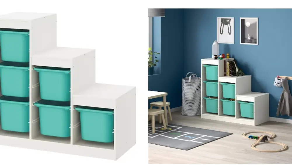 Muebles de Ikea para ordenar los juguetes