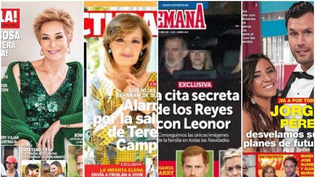 Portadas de las revistas de este miércoles día 11 de enero