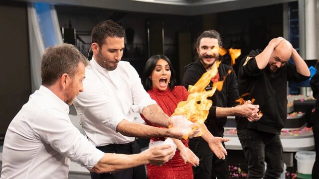 Miguel Ángel Silvestre y Lali Espósito en El Hormiguero