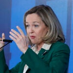 La vicepresidenta del Gobierno y ministra de Economía, Nadia Calviño