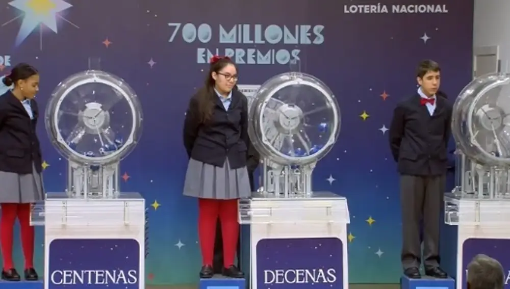 Sorteo del Niño de 2023, a 6 de enero de 2022, en Madrid
