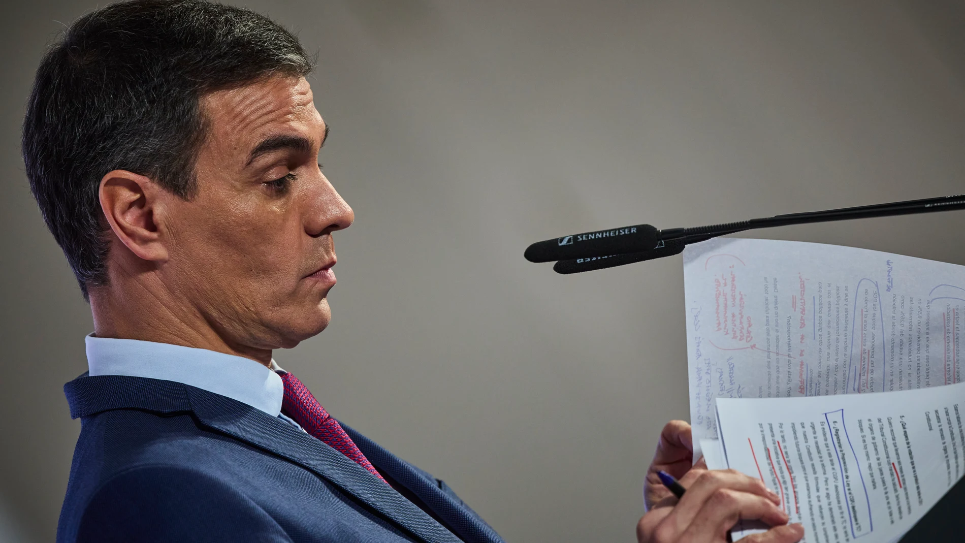 El presidente del Gobierno, Pedro Sánchez