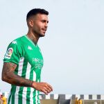 Víctor Camarasa con el Betis.