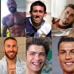 Los cambios físicos más espectaculares de los futbolistas