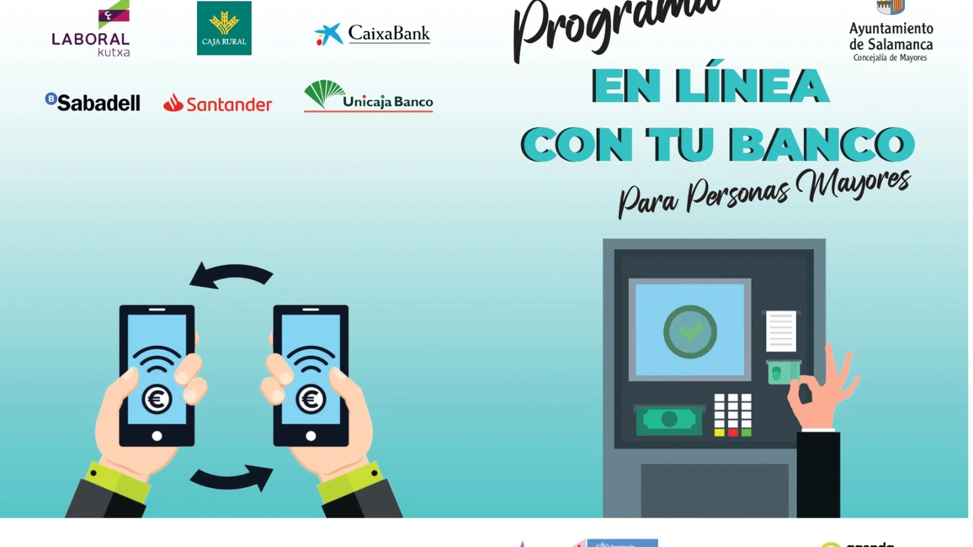 Proyecto "En línea con tu banco" puesto en marcha por el Ayuntamiento de Salamanca