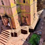 La Iglesia de San Jorge es el templo más conocido de Lalibela.