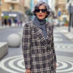 Carmen Gimeno con blazer de Zara.