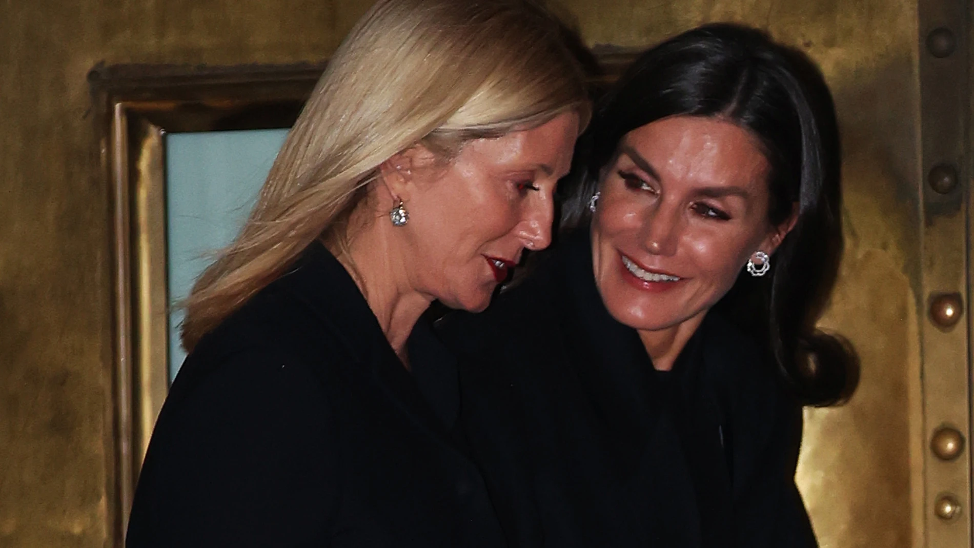 La Reina Letizia y Marie Chantal Miller
