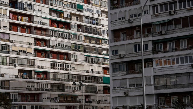 Bloques de viviendas del barrio de la Concepción (Madrid)