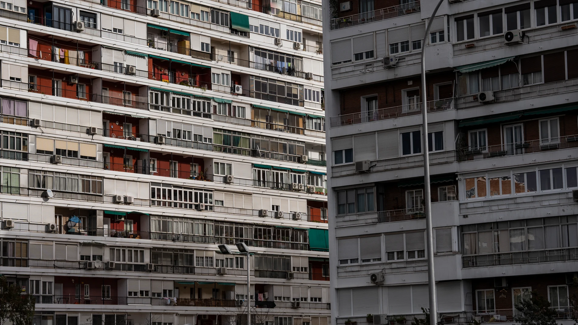 Bloques de viviendas del barrio de la Concepción (Madrid)