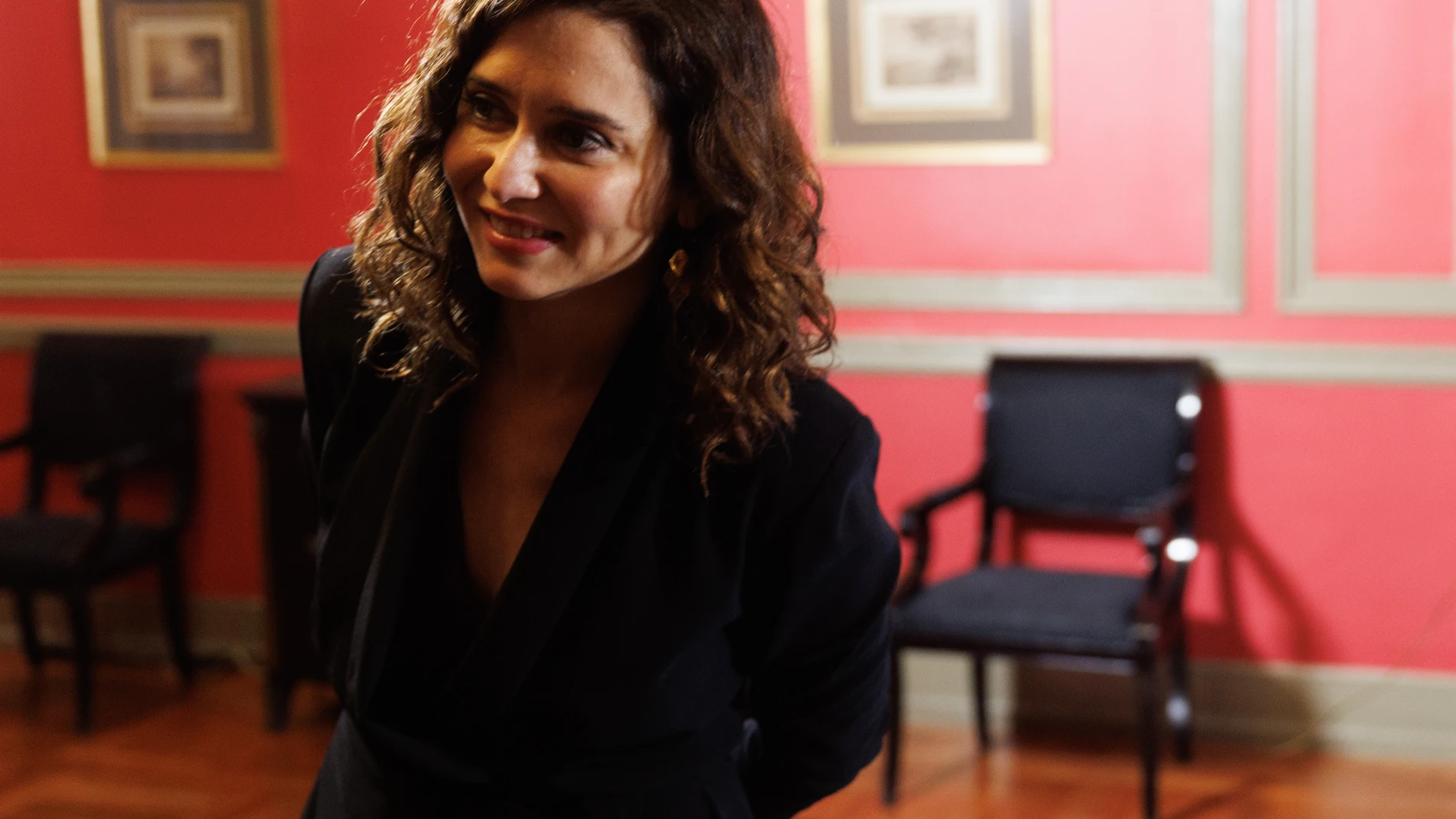 La presidenta de la Comunidad de Madrid, Isabel Díaz Ayuso