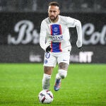 Neymar, durante un partido con el PSG