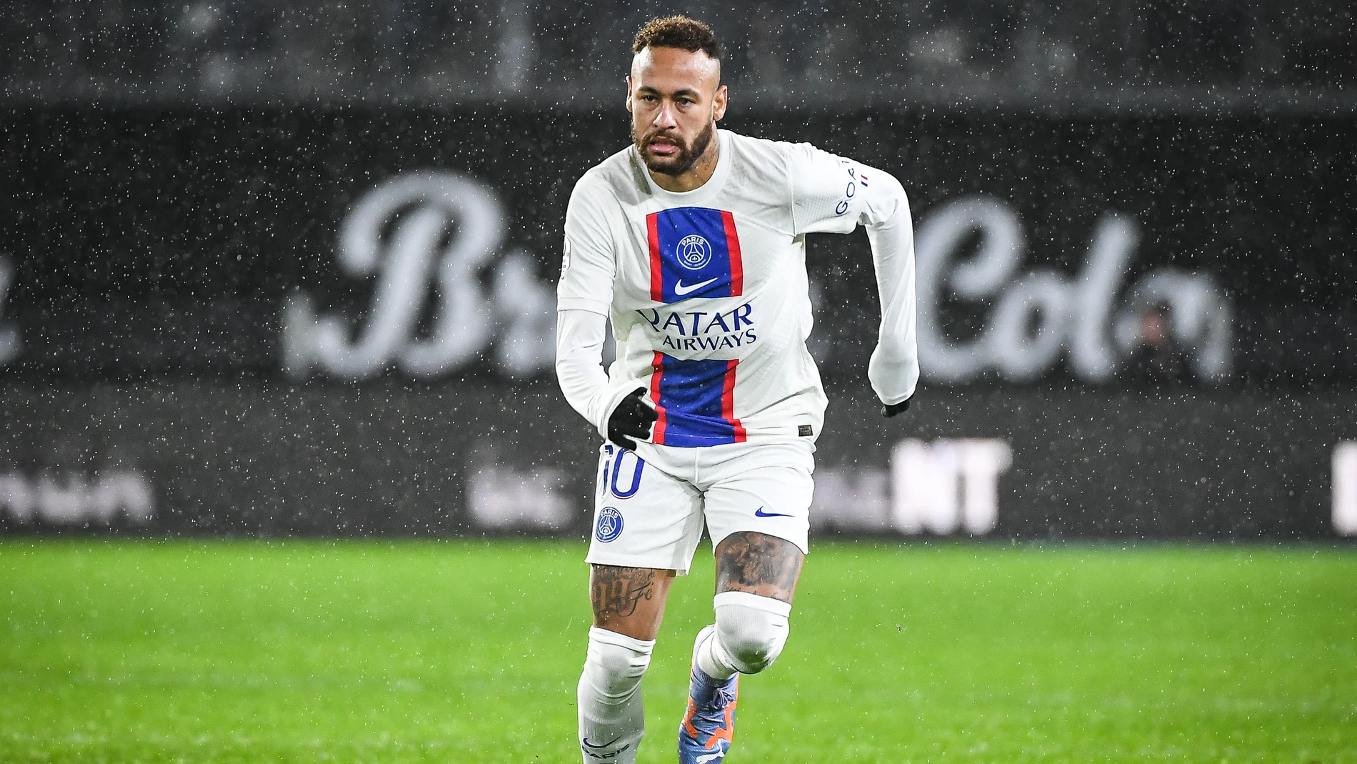 Neymar, durante un partido con el PSG