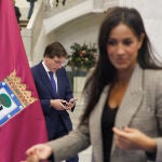 Villacís y el alcalde de Madrid, José Luis Martínez-Almeida