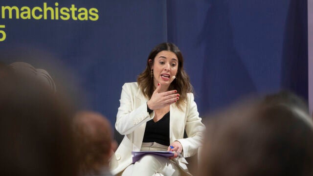 La ministra de Igualdad, Irene Montero
