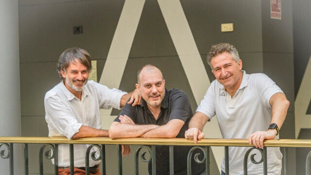 De izquierda a dcha: Alberto Villalobos, CEO de 5G Ventures; Rafael López, COO de 5G Ventures; y Fernando Molina, Managing Partner de 5G Ventures.