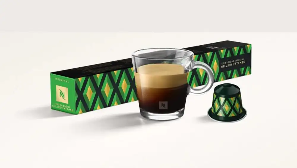 Cápsulas Nespresso edición limitada MILANO INTENSO