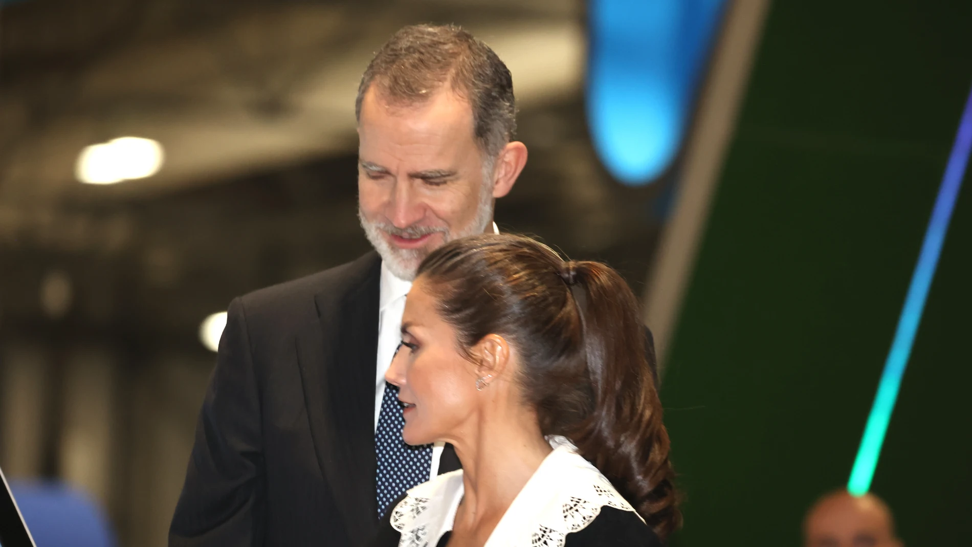 Los Reyes Felipe VI y Letizia en FITUR