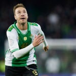 Loren Morón con el Real Betis