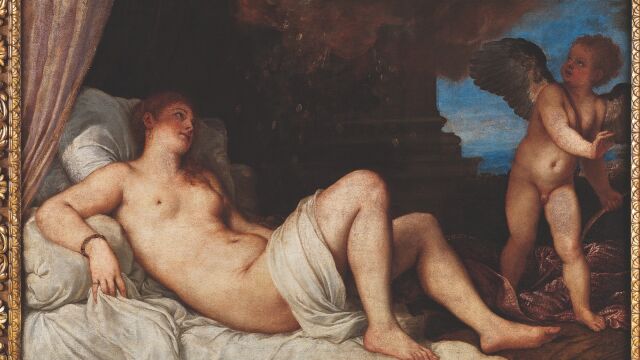 Danae (1544-1545) Tiziano Vecellio
