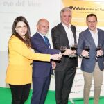 Conrado Íscar y Caramanzana, entre otros, brindan por el enoturismo de la provincia de Valladolid
