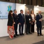 Un momento de la presentación de la campaña 'Cueva de Nerja: el gran viaje interior" en Fitur