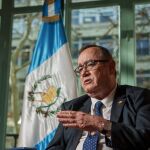 El presidente de Guatemala, Alejandro Giammattei