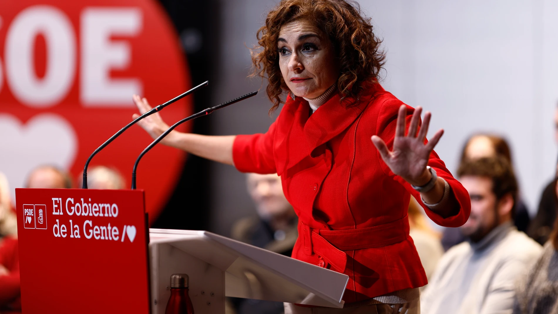 La ministra de Hacienda y Función Pública, María Jesús Montero