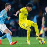 Johan Mojica con el Villarreal.