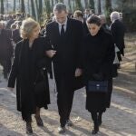 Los Reyes Felipe VI y Letizia brindan su apoyo a la Reina Sofía