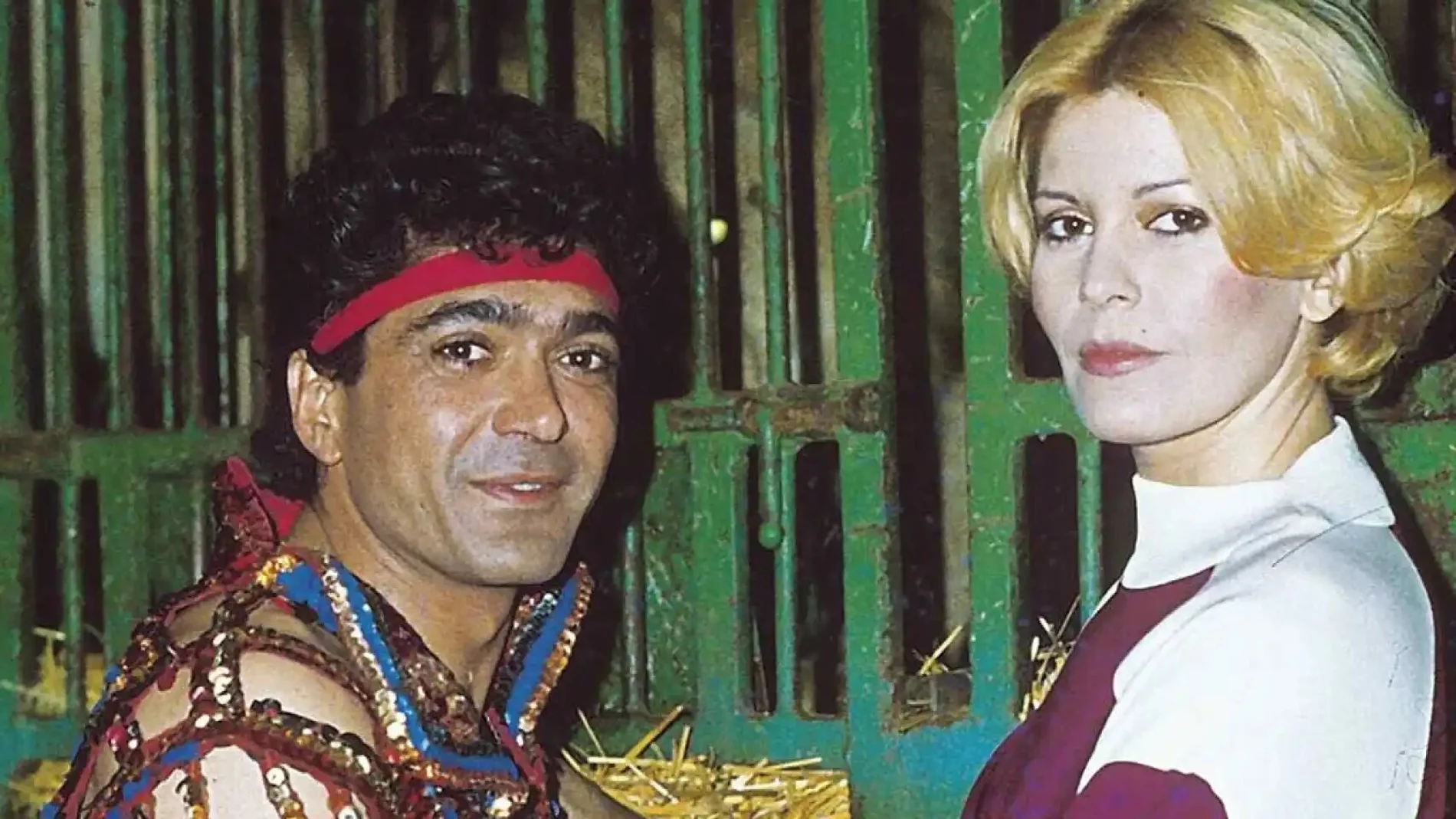 Bárbara Rey y Ángel Cristo en una imagen de archivo