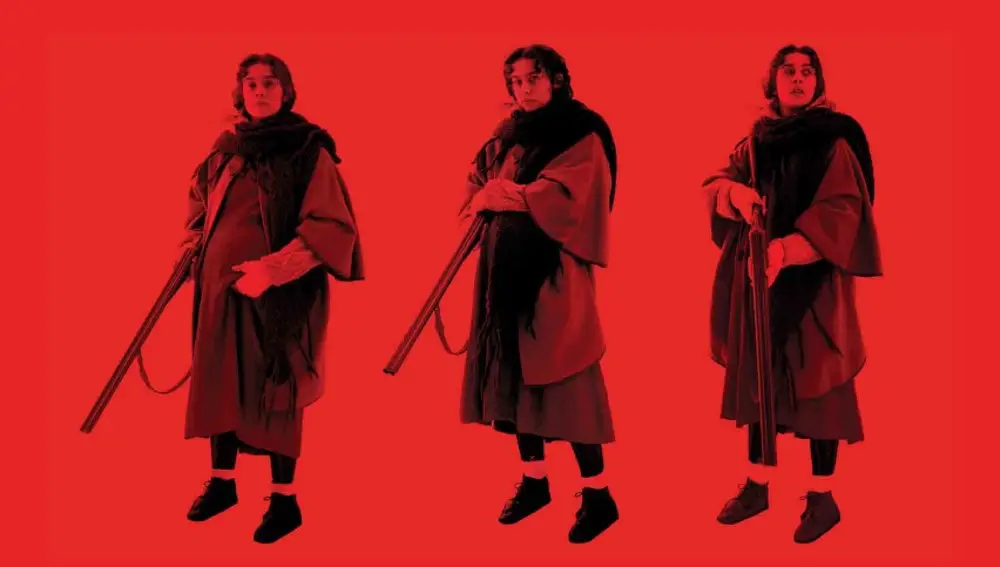 Greta Fernández en el cartel de "El fred que crema"