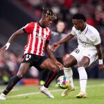 Nico Williams con el Athletic Club.