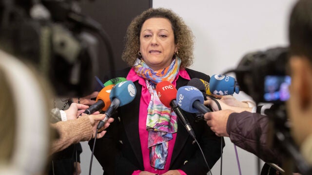 La presidenta de la Autoridad Portuaria de Cartagena, Yolanda Muñoz