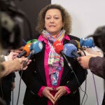 La presidenta de la Autoridad Portuaria de Cartagena, Yolanda Muñoz